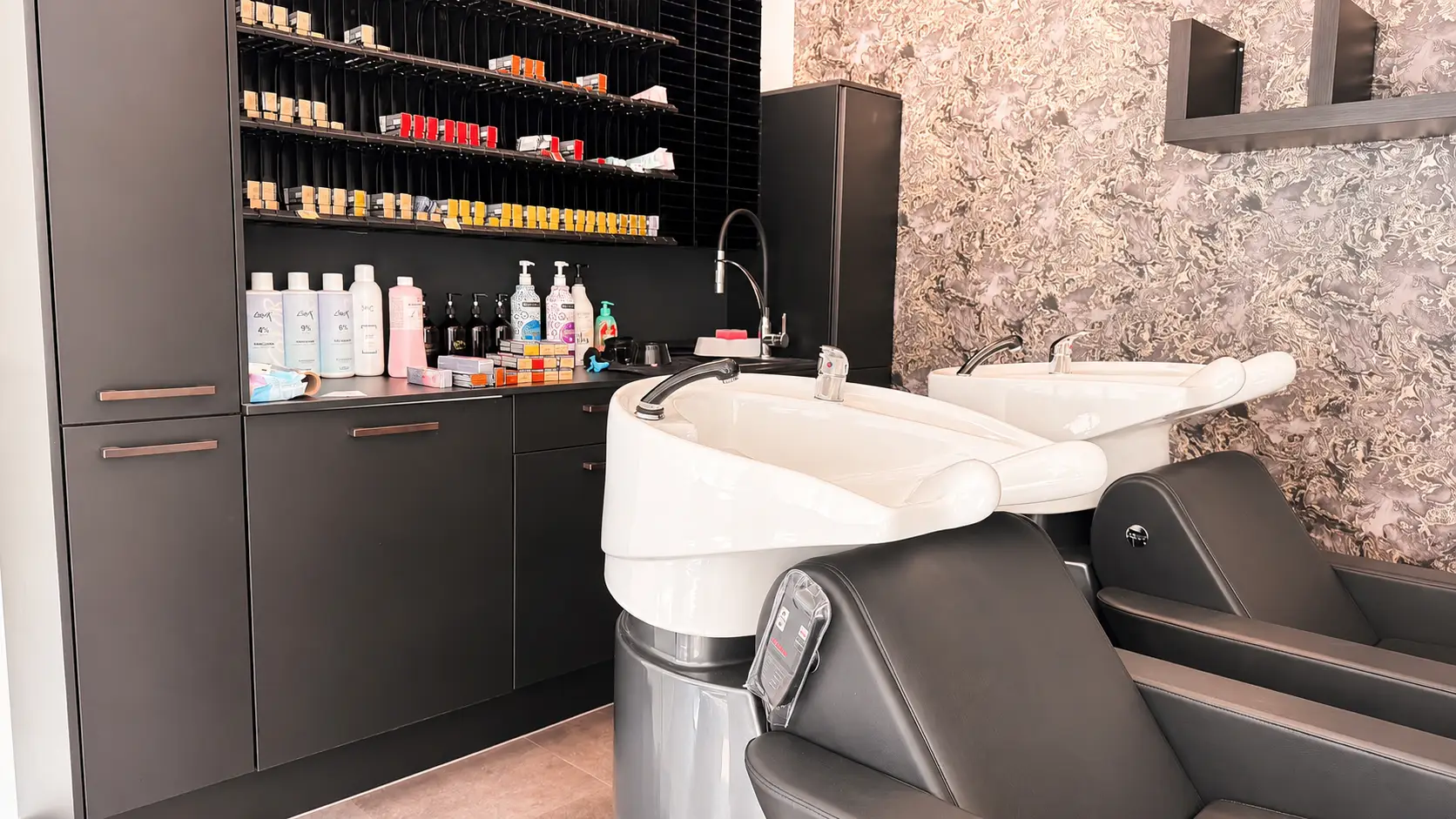 Haare färben